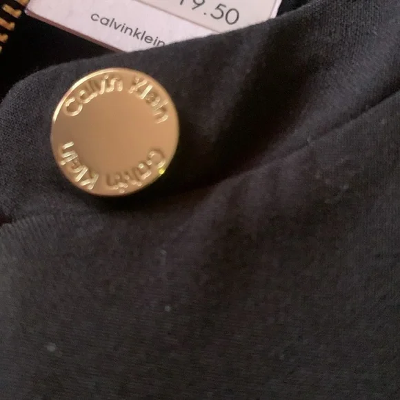 Calvin Klein Black and Gold Blazer with Modern Design - Picture 12 of 15